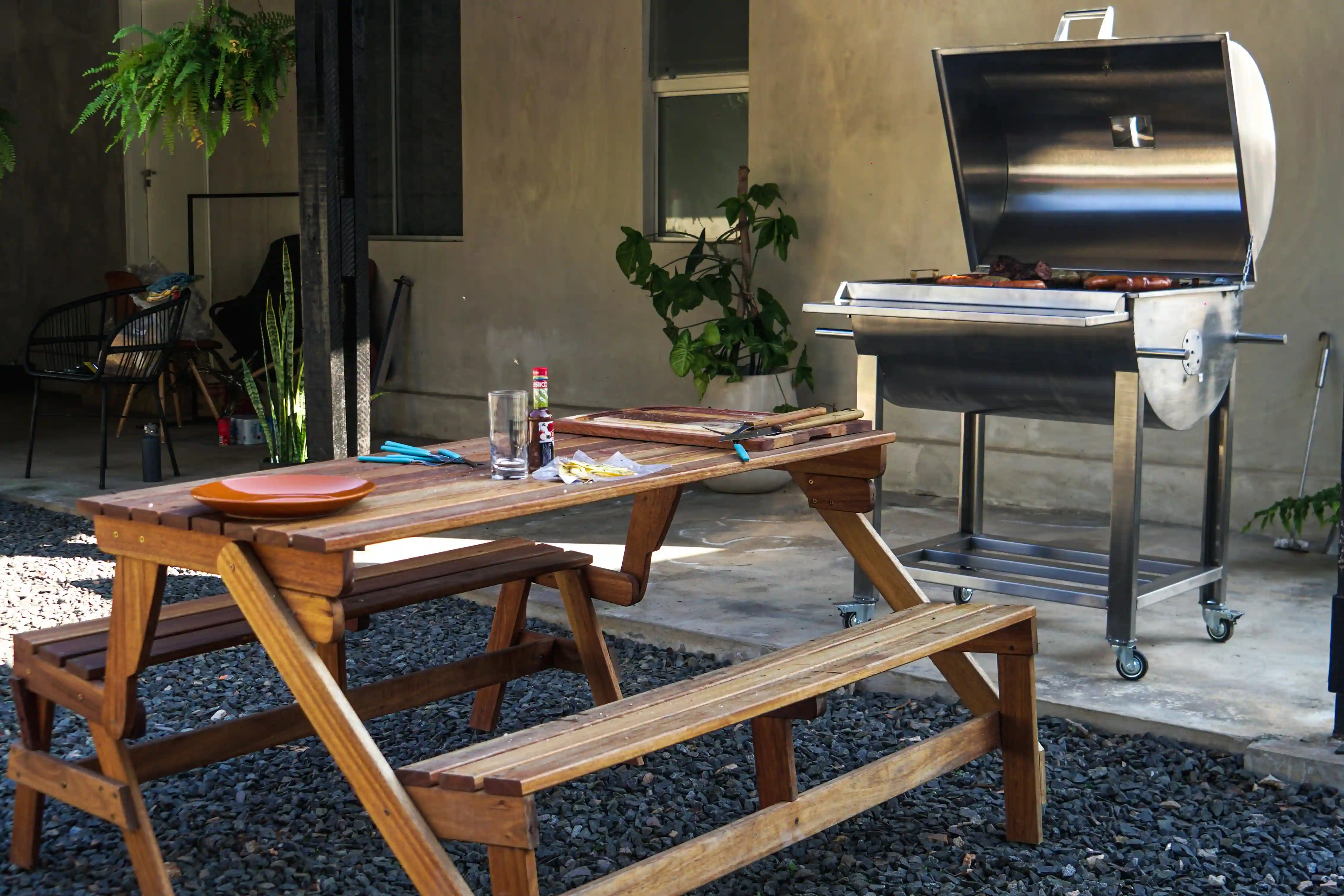 Parrilla ProGrill en acción